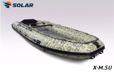 Лодка надувная моторная solar-520 strela jet tunnel