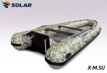 Лодка надувная моторная solar-520 strela jet tunnel