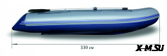 Лодка «ФЛАГМАН - 330U»