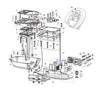 Дейдвуд 2-Х ТАКТНОГО ПЛМ PARSUN T50BM