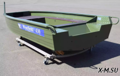 Алюминиевая моторная лодка Wyatboat-430 Master Fish
