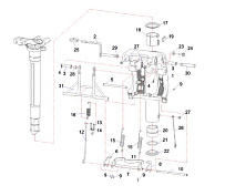 Струбцина 2-Х ТАКТНОГО ПЛМ PARSUN T40BML