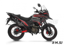 Мотоцикл турэндуро ROCKOT DAKAR ADVENTURE 2.0 (серый/красный)