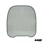 Стекло ветровое для снегохода Irbis Dingo T125 увеличенное (высота 57см, толщина 2мм, МПК)