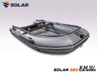 Лодка надувная моторная solar-380 к caravan