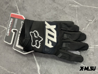 Перчатки взрослые FOX XD2-1 цв. Черно-белый  р. M