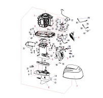 Узел в сборе 2-Х ТАКТНОГО ПЛМ PARSUN T60A FWL