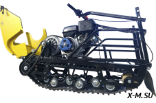 Мотобуксировщик РЫБАК PKD 17 л.с. (длинная база 1430мм)