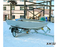 Алюминиевая моторная лодка WYATBOAT-390P