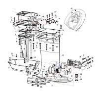 Дейдвуд 2-Х ТАКТНОГО ПЛМ PARSUN T40BML