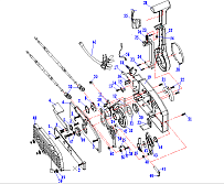 Машинка газ-реверс 4-Х ТАКТНОГО ПЛМ PARSUN F30A FWL
