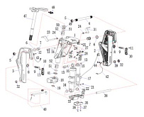 Кронштейн 2-Х ТАКТНОГО ПЛМ PARSUN T60FWL