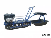 Мотобуксировщик Альбатрос-L 8 с фарой