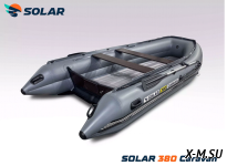 Лодка надувная моторная solar-380 к caravan