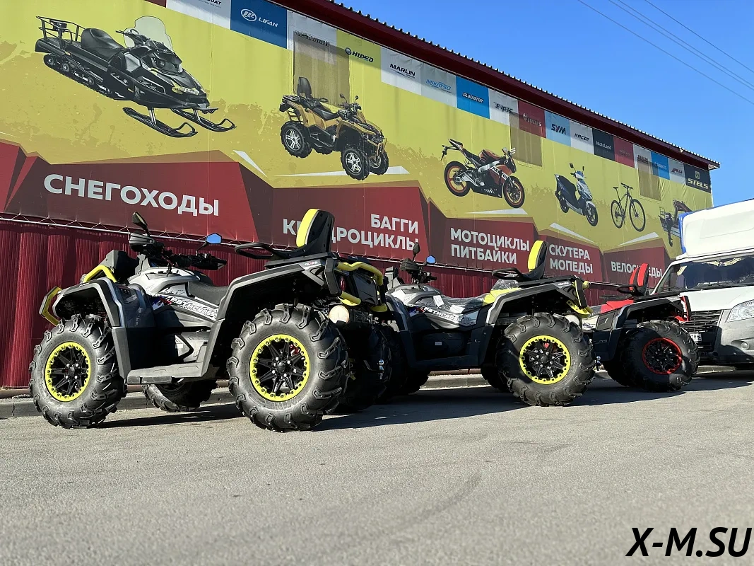 Квадроцикл AODES PATHCROSS MAX 1000 MUD PRO LCD, двухместный