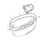 Колпак 2-Х ТАКТНОГО ПЛМ PARSUN T30FWL