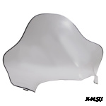 Стекло ветровое для снегохода STELS S800 Росомаха усовершенствованное ( 69см, 3мм, МПК)