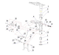 Струбцина 2-Х ТАКТНОГО ПЛМ PARSUN T9.9BM