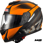 Шлем NZI SYMBIO 2 DUO INDY BLACK ORANGE