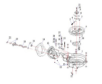 Стартер 2-Х ТАКТНОГО ПЛМ PARSUN T50BM