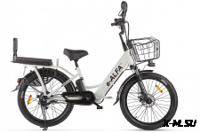 Велогибрид GREEN CITY e-ALFA Fat