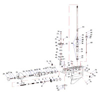 Редуктор 2-Х ТАКТНОГО ПЛМ PARSUN T50BML