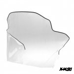 Стекло ветровое для снегохода STELS 600, 800 VIKING, ЕРМАК (высота 52см, толщина 2мм, МПК)