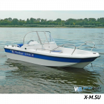 Стеклопластиковый катер Wyatboat-430 DCM (тримаран)