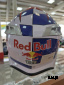 Шлем кроссовый HETOSHI RED BULL XD1-86 цв. Бело-фиолетовый р. XL