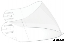 Стекло для шлема ORIGINE VEGA прозрачное