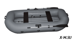 Гребная лодка ПВХ МУССОН B-270 НД