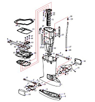 Дейдвуд 2-Х ТАКТНОГО ПЛМ PARSUN T60FWL
