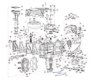 Двигатель 2-Х ТАКТНОГО ПЛМ PARSUN T9.9BM