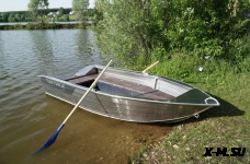 Алюминиевая моторная лодка Тактика-390 Р