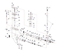 Редуктор 2-Х ТАКТНОГО ПЛМ PARSUN T9.9BM