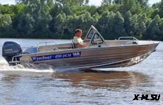 Алюминиевый катер Wyatboat-490 DCM PRO
