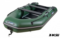 Моторно-гребная лодка ПВХ GLADIATOR А 340 ТК с фанерным полом