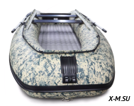 Лодка надувная моторная SOLAR-380 Jet tunnel