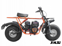 Мотоцикл СКАУТ САФАРИ 3-8+ BIGFOOT (перед. и задн. подвеска, 8,0+лс KP230, руч. старт, диск тормоз)
