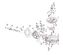 Стартер 2-Х ТАКТНОГО ПЛМ PARSUN T50BML